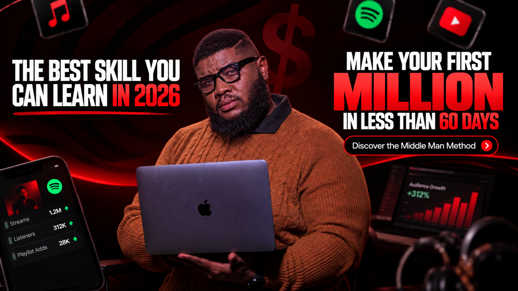 Kevin Eze: The Middleman Method VSL Thumbnail